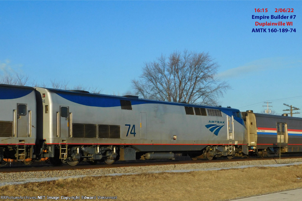 Trio including #160 with Empire Builder#7